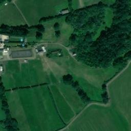 Satellite imagery of Llanquian Castle, GB