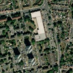 Satellite imagery of Isleworth and Twickenham Parish Border, GB
