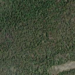 Satellite imagery of Kicking Horse Pass, CA
