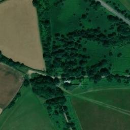 Satellite imagery of Llanquian Castle, GB