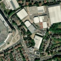 Satellite imagery of Isleworth and Twickenham Parish Border, GB