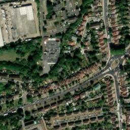 Satellite imagery of Isleworth and Twickenham Parish Border, GB