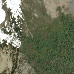 Satellite imagery of Emerald Peak, CA