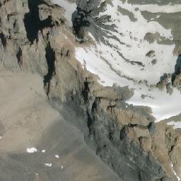 Satellite imagery of Wapta Mountain, CA