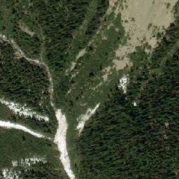 Satellite imagery of Emerald Peak, CA