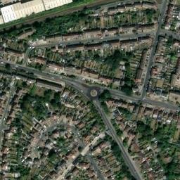 Satellite imagery of Coal tax post, GB