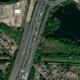 Satellite imagery of Coal tax post, GB