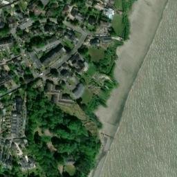 Satellite imagery of Penarth Head, GB