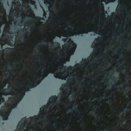 Satellite imagery of Chaos Peak, CA