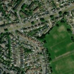 Satellite imagery of Cwrt y Vil Castle, GB