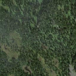Satellite imagery of Pettipiece Pass, CA