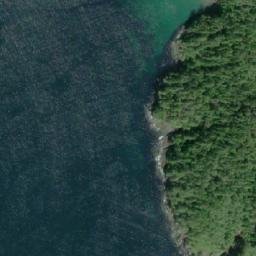 Satellite imagery of Cape Calvert, CA