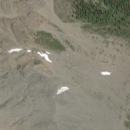 Satellite imagery of Mount Burgess, CA