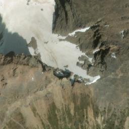 Satellite imagery of Devils Thumb, CA