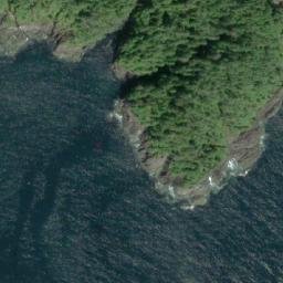 Satellite imagery of Cape Calvert, CA