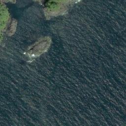 Satellite imagery of Cape Calvert, CA