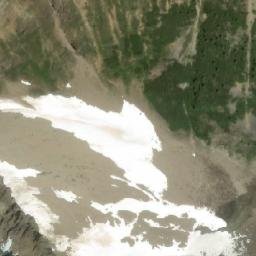 Satellite imagery of Devils Thumb, CA