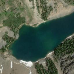 Satellite imagery of Mount St. Piran, CA