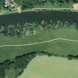 Satellite imagery of Blankenstein Castle, DE