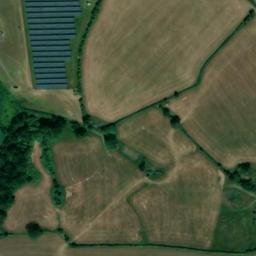 Satellite imagery of East Orchard Castle, GB
