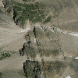 Satellite imagery of Cathedral Mountain, CA