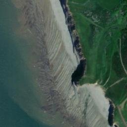 Satellite imagery of Nash Point, GB