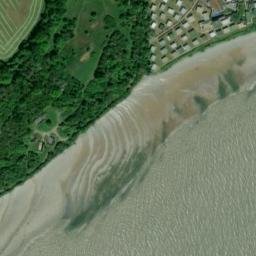 Satellite imagery of Lavernock Point, GB