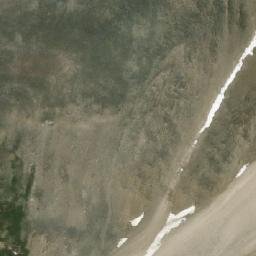 Satellite imagery of Cathedral Mountain, CA