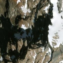 Satellite imagery of Cathedral Crags, CA