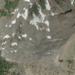 Satellite imagery of Saddle Mountain, CA