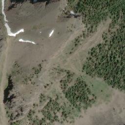 Satellite imagery of Saddle Mountain, CA