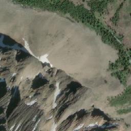 Satellite imagery of Sheol Mountain, CA