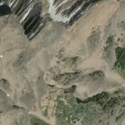 Satellite imagery of Sheol Mountain, CA