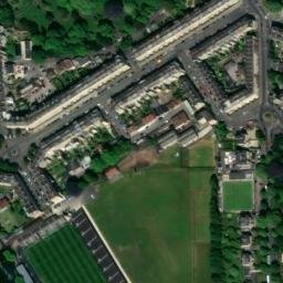 Satellite imagery of Roman Baths, GB