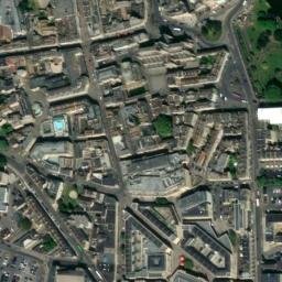Satellite imagery of Roman Baths, GB