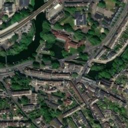 Satellite imagery of Roman Baths, GB