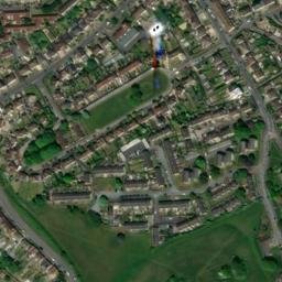 Satellite imagery of Culverhay Castle, GB