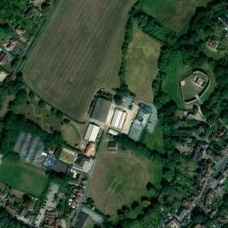 Satellite imagery of Eynsford Castle, GB