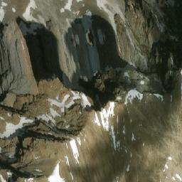 Satellite imagery of Duchesnay Pass, CA