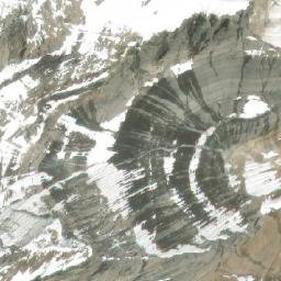 Satellite imagery of Mount Lefroy, CA