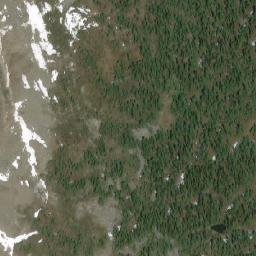 Satellite imagery of McArthur Pass, CA