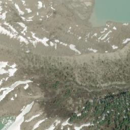 Satellite imagery of Mount Lefroy, CA
