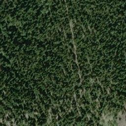 Satellite imagery of Tin Cup Mountain, CA