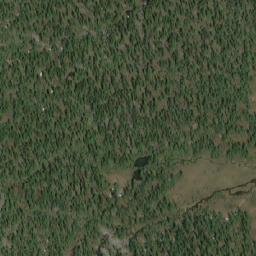 Satellite imagery of McArthur Pass, CA