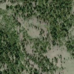 Satellite imagery of Tin Cup Mountain, CA
