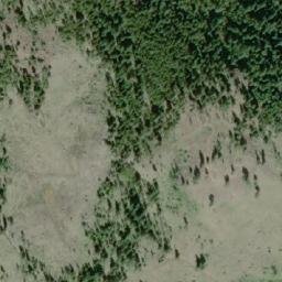 Satellite imagery of Tin Cup Mountain, CA