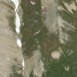 Satellite imagery of Mount Duchesnay, CA
