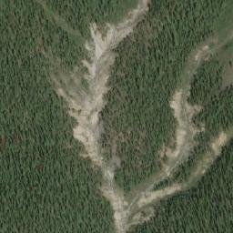 Satellite imagery of Odaray Pass, CA