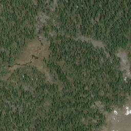 Satellite imagery of McArthur Pass, CA