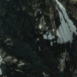 Satellite imagery of Mount Graham, CA
